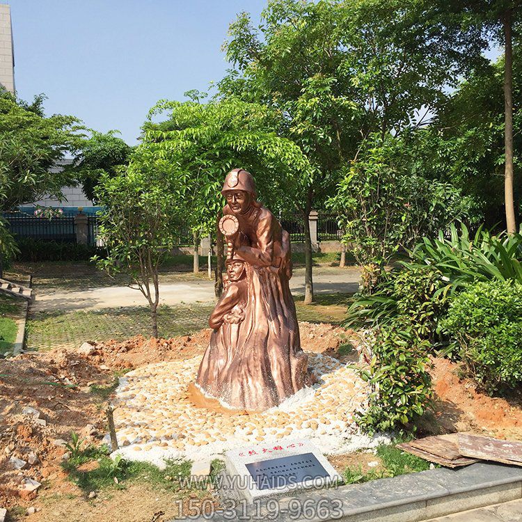 銅雕人物景觀戶外公園景觀擺件雕塑