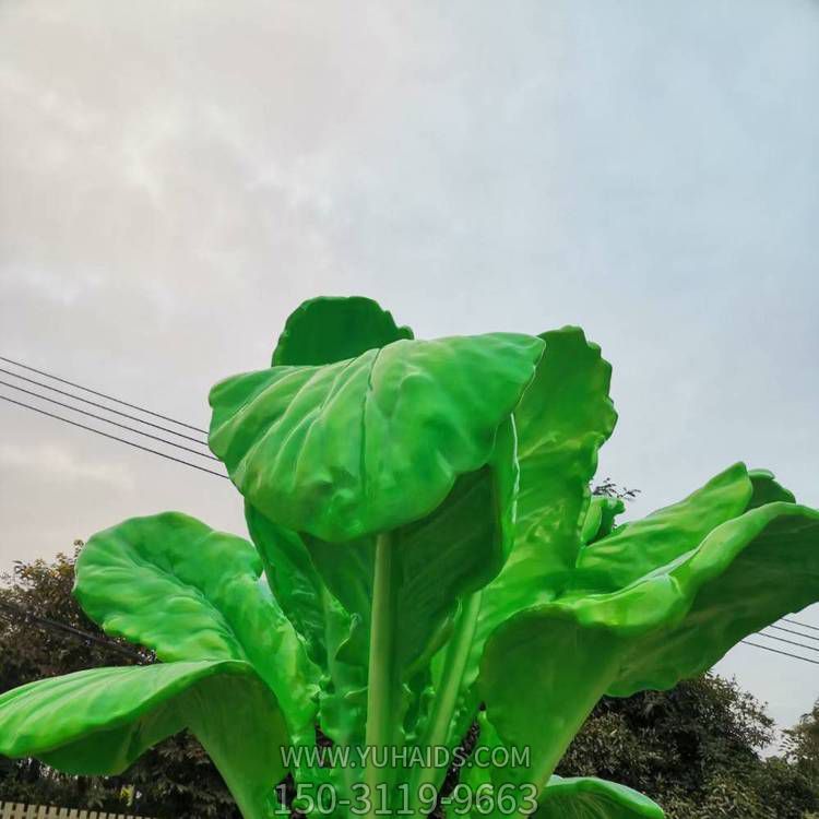 廣場(chǎng)大型玻璃鋼蔬菜景觀雕塑