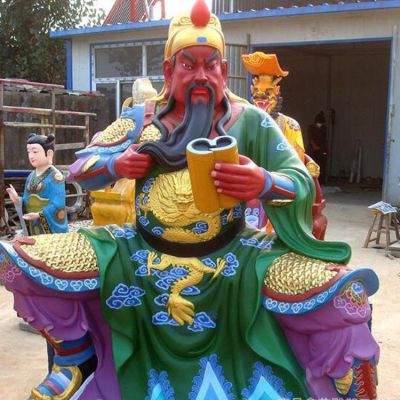 武財(cái)神像關(guān)二爺鎮(zhèn)宅招財(cái)關(guān)公鑄銅雕塑